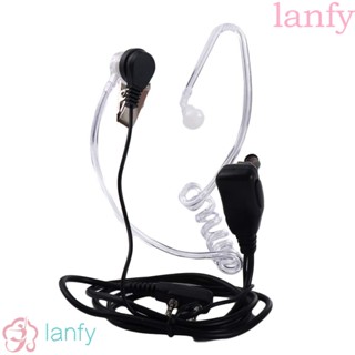 Lanfy PTT ชุดหูฟังไมโครโฟน สองทาง Baofeng UV-5R BF-888S CB อุปกรณ์เสริมวิทยุสื่อสาร