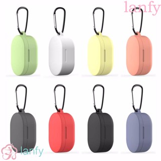 Lanfy เคสหูฟังซิลิโคนนิ่ม ลายจุด สําหรับ Mi AirDots Redmi Air