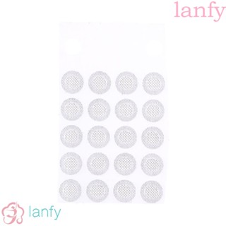 Lanfy ตาข่ายหูฟัง กันฝุ่น 4 มม. 4.2 มม. 4.7 มม. 5 มม. 20 ชิ้น ต่อชุด