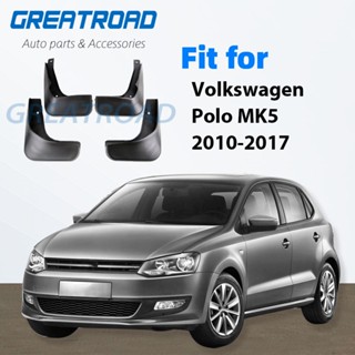 บังโคลนหน้า หลัง อุปกรณ์เสริม สําหรับ Volkswagen VW Polo MK5 6R 6C 2010-2017