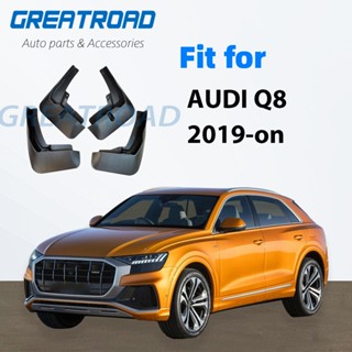 บังโคลนรถยนต์ PP อุปกรณ์เสริม สําหรับ Audi Q8 2019 2020 2021 4 ชิ้น