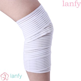 Lanfy เทปพันข้อเท้า ยืดหยุ่น 40~180 ซม. สําหรับยกน้ําหนัก เข่า น่อง ขา