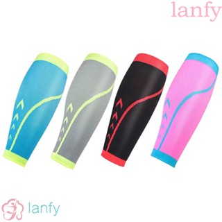 Lanfy ปลอกสวมหุ้มขา กันลื่น สําหรับเล่นกีฬา ขี่จักรยาน วิ่งกลางแจ้ง