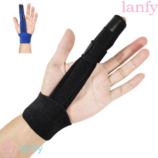 Lanfy เฝือกสวมนิ้วมือ คุณภาพสูง บรรเทาอาการปวดนิ้วมือ