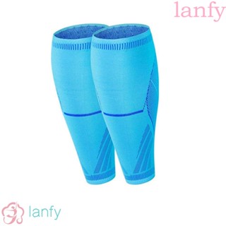 Lanfy สนับเข่า กันลื่น ยืดหยุ่น อุปกรณ์เสริม สําหรับเล่นกีฬา บาสเก็ตบอล ฟุตบอล