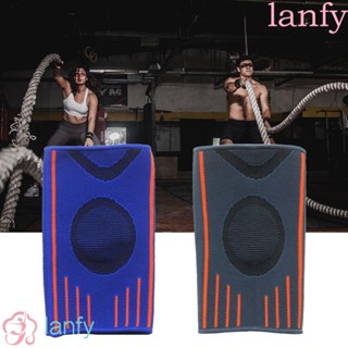 Lanfy สนับข้อศอก กีฬา ความปลอดภัย ระบายอากาศ ปลอกแขน ปลอกแขน ป้องกันข้อมือ แผ่นรองแขน ข้อศอก รองรับ