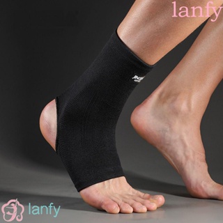 Lanfy ถุงเท้าถัก รัดรูป ระบายอากาศ สําหรับออกกําลังกาย เล่นโยคะ ฟิตเนส