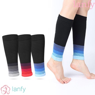 Lanfy ปลอกสวมหุ้มหัวเข่า ยืดหยุ่น ป้องกันการบาดเจ็บ สําหรับเล่นกีฬา บาสเก็ตบอล ขี่จักรยาน