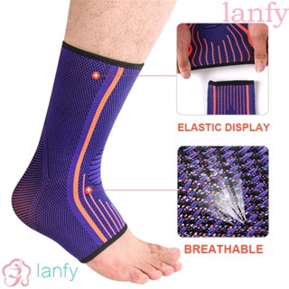 Lanfy สนับข้อเท้า บรรเทาอาการปวดข้อเท้า สําหรับเล่นกีฬา ฟุตบอล ยิม