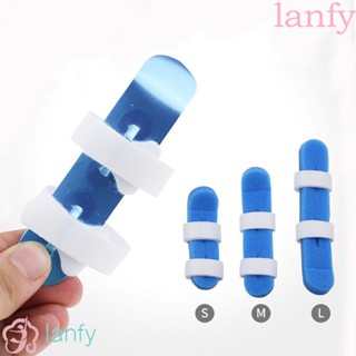 Lanfy เฝือกสวมนิ้วมือ ระบายอากาศ ป้องกันการบาดเจ็บ 3 ขนาด