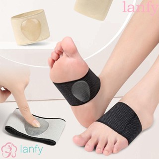 Lanfy แผ่นผ้าพันแผล แบบยืดหยุ่น สําหรับดูแลสุขภาพเท้า