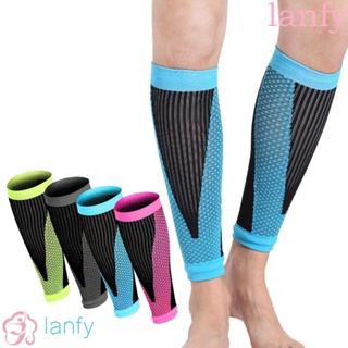 Lanfy ปลอกสวมหุ้มขา ระบายอากาศ เพื่อความปลอดภัย สําหรับเล่นกีฬา