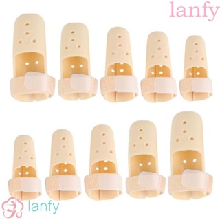 Lanfy สายรัดข้อต่อนิ้วมือ บรรเทาอาการปวด ปรับได้ สําหรับซ่อมแซม