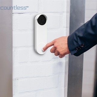 ฝาครอบออดประตูอัจฉริยะ แบบซิลิโคน กันหิมะ สําหรับ Google Nest Doorbell 2nd Gen [countless.th]