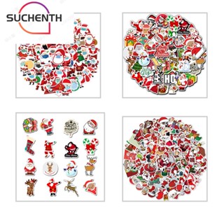 Suchenth สติกเกอร์ ลายการ์ตูน กันน้ํา สําหรับตกแต่งกระเป๋าเดินทาง โน้ตบุ๊ก