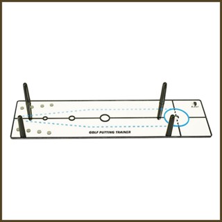 กระจกช่วยจัดตําแหน่งพัตเตอร์กอล์ฟ สําหรับฝึกวงสวิงกอล์ฟ