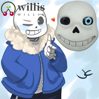 Willis Sans Undertale หน้ากาก เทศกาล พลาสติก อุปกรณ์ประกอบฉากปาร์ตี้ ภาพยนตร์ เกม หน้ากาก เครื่องแต่งกาย คอสเพลย์ ฮู้ด