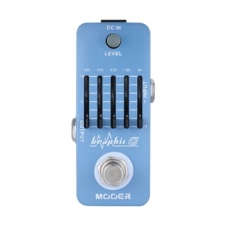 Mooer Meq1 แป้นเหยียบเอฟเฟคกีตาร์ไฟฟ้า อุปกรณ์เสริม สําหรับกีตาร์ไฟฟ้า Eq