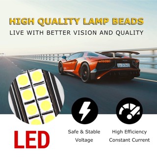 หลอดไฟเลี้ยว LED 12V T15 W16W 3030 พลังงานสูง สีขาว สําหรับรถยนต์ 1 ชิ้น YKD1