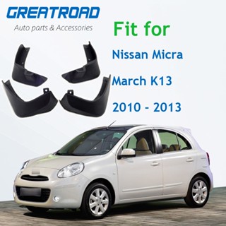 บังโคลนหน้า หลังรถยนต์ สําหรับ Nissan Micra March K13 2010 2011 2012 2013