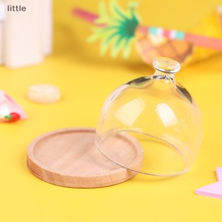 Thlittle ถาดแก้วใส่ขนมหวาน ผลไม้จิ๋ว 1:12 สําหรับตกแต่งบ้านตุ๊กตา