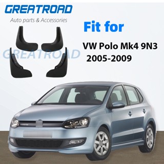 บังโคลนหน้า หลัง อุปกรณ์เสริม สําหรับ VW Polo Mk4 9N3 2005 2006 2007 2008 2009