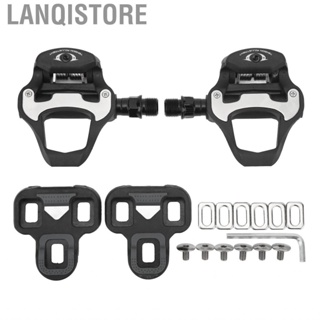 Lanqistore Bicycle Self-locking Pedal High-strength Shaft Widening Nylon Cycling Adjustable Tension Road Bike MTB