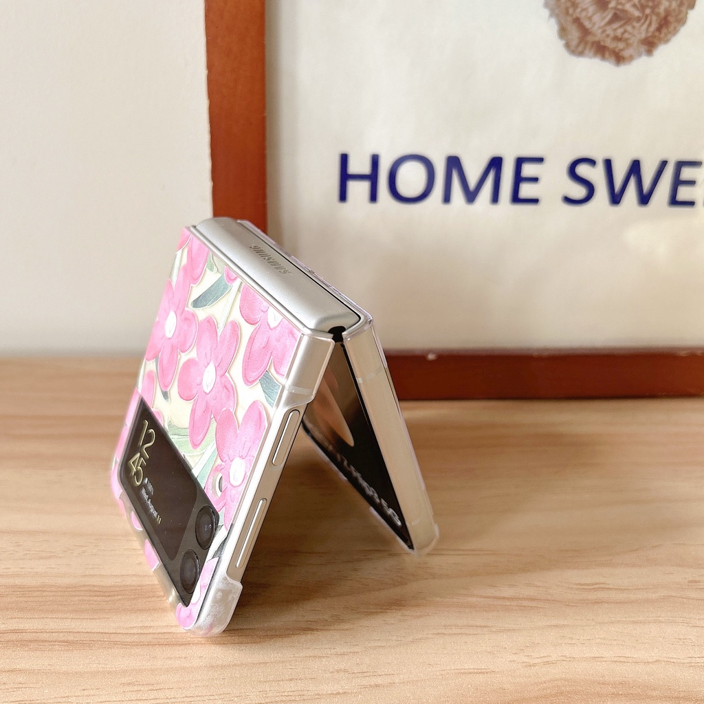 【เคสพับได้】เคสแข็ง Pc สองชิ้น สําหรับ SAMSUNG Z Flip 5 4 3 (HM) - รูปที่ 6