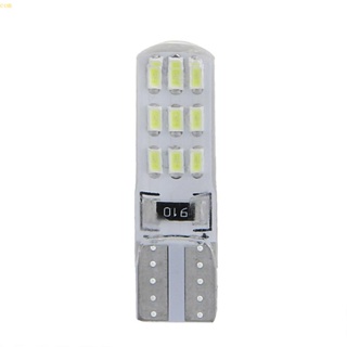 Com* T10 3014 18 SMD LED ป้ายทะเบียนรถ ไฟท้าย เครื่องดนตรี หลอดไฟซิลิโคน