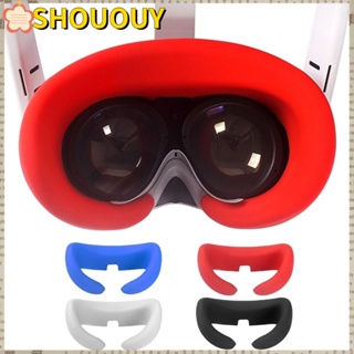 Shououy แผ่นซิลิโคนรองตา VR กันรั่วซึม กันเหงื่อ แบบเปลี่ยน สําหรับ Pico 4 VR