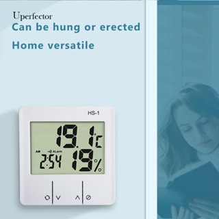 [Uperfector.th] เครื่องวัดอุณหภูมิความชื้นในห้องเด็ก หน้าจอ LCD