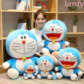 Lanfy หมอนตุ๊กตานุ่ม รูปการ์ตูนโดราเอมอน แมว ของเล่นสําหรับเด็ก