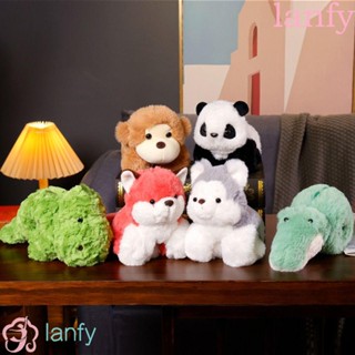 Lanfy สร้อยข้อมือ ตุ๊กตาแพนด้า ของเล่นตุ๊กตาสุนัข ไดโนเสาร์ แพนด้า ลิง, สร้อยข้อมือตุ๊กตา ของเล่นนุ่ม ตุ๊กตาการ์ตูนสัตว์ ของเล่นเด็ก