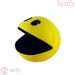 Lanfy ตุ๊กตาหน้ายิ้ม แบบนิ่ม สีเหลือง ขนาด 14 ซม. ของขวัญคริสต์มาส สําหรับเด็ก