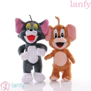 Lanfy ตุ๊กตายัดนุ่น การ์ตูนอนิเมะ Kawaii ของเล่นสําหรับเด็ก