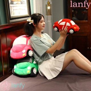 Lanfy หมอนตุ๊กตานุ่ม รูปรถยนต์ ของขวัญ ของเล่นสําหรับเด็ก