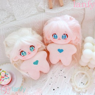 Lanfy ตุ๊กตาผ้าฝ้าย แบบนิ่ม รูปดาว ขนาด 10 ซม. สําหรับเด็ก