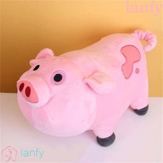 Lanfy ตุ๊กตาฟิกเกอร์ รูปหมูน่ารัก ของขวัญวันเกิด สําหรับเด็ก