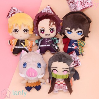 ของเล่นตุ๊กตาอนิเมะ Demon Slayer Zenitsu Kimetsu No Yaiba Tanjirou Kyoujurou Giyuu สไตล์ญี่ปุ่น