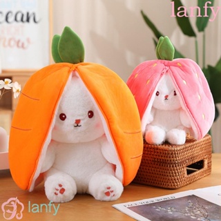 Lanfy หมอนตุ๊กตากระต่ายอีสเตอร์ แบบนิ่ม ขนาดมินิ ของเล่นสําหรับเด็ก