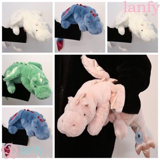 Lanfy หมอนตุ๊กตานุ่ม รูปไดโนเสาร์นอนหลับ สีเขียว