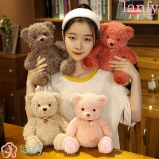 Lanfy หมอนตุ๊กตานุ่ม รูปการ์ตูนหมีเท็ดดี้น่ารัก ของเล่นสําหรับเด็ก