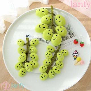 Lanfy ตุ๊กตาผลไม้ ผ้ากํามะหยี่ขนนิ่ม ของขวัญคริสต์มาส ของเล่นสําหรับเด็ก ตกแต่งบ้าน เตียง โซฟา ยัดไส้