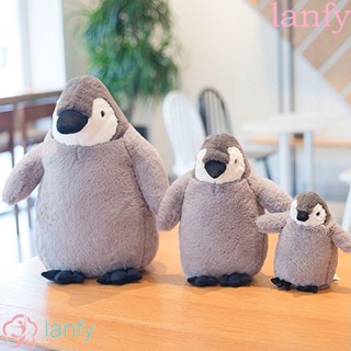 Lanfy หมอนตุ๊กตานุ่ม รูปเพนกวิน นอนหลับ สําหรับตกแต่งบ้าน