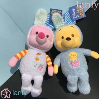 Lanfy ตุ๊กตาเป็ด มิกกี้ คอสเพลย์ กระต่าย แบบนิ่ม สําหรับเด็ก|ตุ๊กตาสัตว์ ผ้ากํามะหยี่ขนนิ่ม