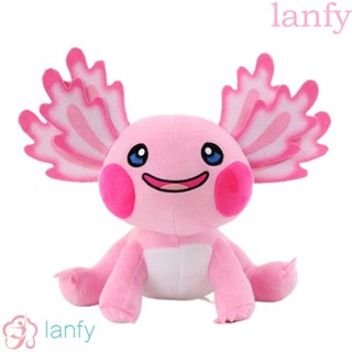 Lanfy หมอนตุ๊กตานุ่ม รูปการ์ตูน Axolotl Kawaii ของเล่น ของขวัญวันเกิด สําหรับเด็ก