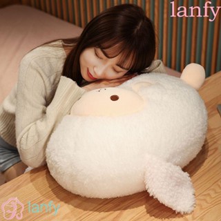 Lanfy หมอนตุ๊กตาแกะ แบบนิ่ม รูปการ์ตูนสัตว์ ของเล่นสําหรับเด็ก