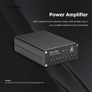 [Uperfector.th] เครื่องขยายเสียง 50W HF 13.8V 3-24MHz HF สําหรับ USDX FT-817 Elecraft KX3 QRP FT-81