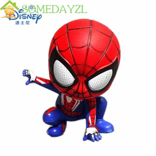 Somedayzl โมเดลตุ๊กตาฟิกเกอร์ Spiderman น่ารัก ขนาด 8 ซม. สําหรับเก็บสะสม