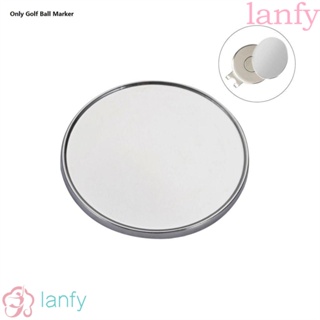 Lanfy คลิปหนีบหมวกกอล์ฟ โลหะ สีเงิน 25 มม.